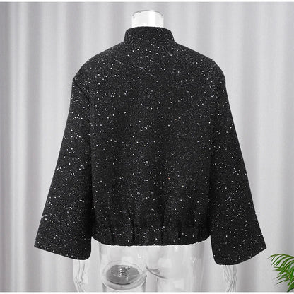 Glitter Casual Jacket