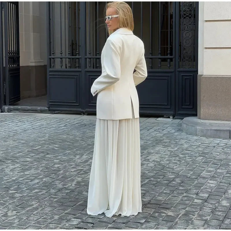 Elegant White Blazer