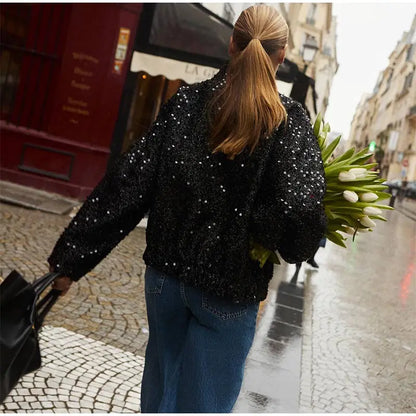 Glitter Casual Jacket