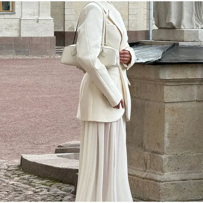 Elegant White Blazer