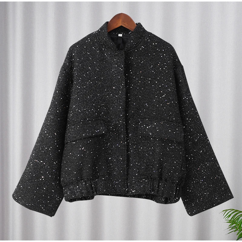 Glitter Casual Jacket